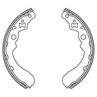 Newfren Front Brake Shoes Standard Line