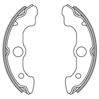 Newfren Front Brake Shoes Standard Line