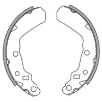 Newfren Front Brake Shoes Standard Line