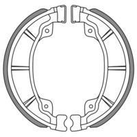 Newfren Rear Brake Shoes Standard Line