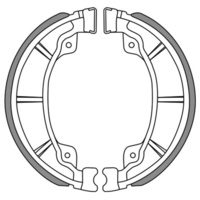Newfren Brake Shoes - Rear
