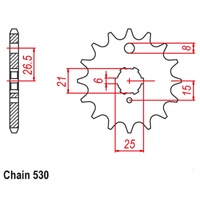 Front Sprocket 15T