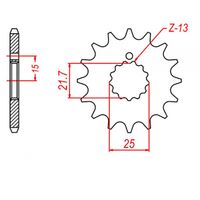 15T Front Sprocket Z650;Z750