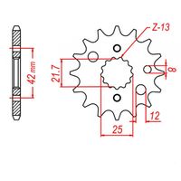Front Sprocket 14T
