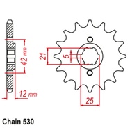 Standard Front Sprocket 15T