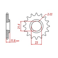 Front Sprocket 13 Tooth for Yamaha TTR250 1994 To 2012