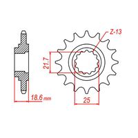 SPROCKET FRONT MTX 1538 15T #520