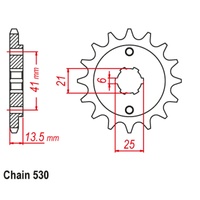 Front Sprocket 15T