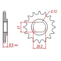 Raptor Front Sprocket 10T