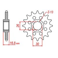 Standard Gearing Front Sprocket