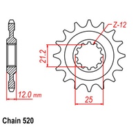 12T Supersprox Stealth Front Spkt (823)