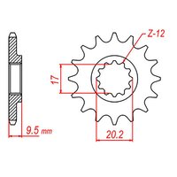 Front Sprocket Stealth High Performance - Standard Gearing 10