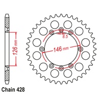 Standard Rear Sprocket 50T