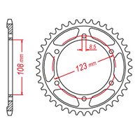 Standard Rear Sprocket 60T