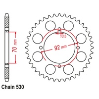 Standard Rear Sprocket 44T