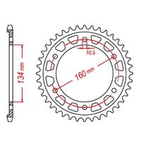 Standard Gearing Rear Sprocket 43T