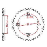 Standard Rear Sprocket 36T