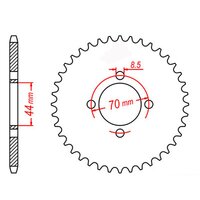 Standard Rear Sprocket 22T