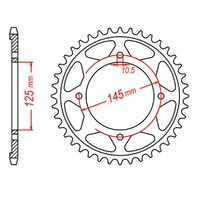 Rear Sprocket 56T