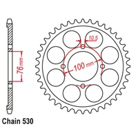 Standard Rear Sprocket 40T