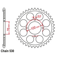 Rear Sprocket 42T
