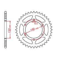 Rear Sprocket 45T