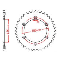 Optional Rear Sprocket 42T for Suzuki  DR650SE 1996-2020