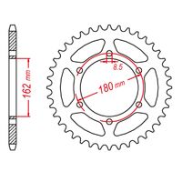 Optional Rear Sprocket 50T for Suzuki  PE400 1980-1983