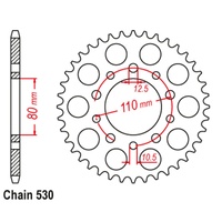 Rear Sprocket 44T