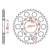 Optional Rear Sprocket 45T for Honda CB1100F 1983-1984