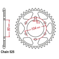 Standard Rear Sprocket 41T