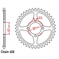 Standard Rear Sprocket 49T