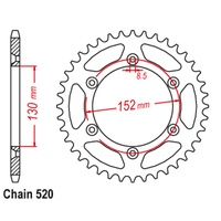 Rear Sprocket 46T