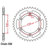 Standard Rear Sprocket 45T