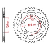 Optional Rear Sprocket 43T for DUCATI 899 PANIGALE 2014-2016
