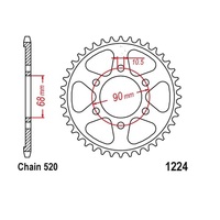 Standard Gearing Rear Sprocket 36T