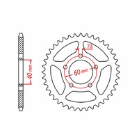 Standard Rear Sprocket 40T