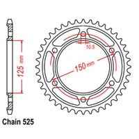 Standard Rear Sprocket 42T
