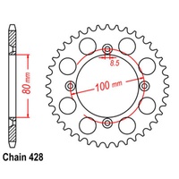 Rear Sprocket 49T
