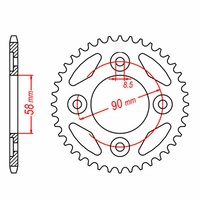 Standard Rear Sprocket 37T
