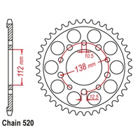 41T Honda Rear Sprocket (1303)