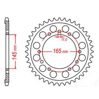 Standard Rear Sprocket 45T for Honda VFR400R (IMPORT NC30) 1989