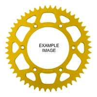 Gold Rear Sprocket Lightweight Alloy - Standard Gearing 48 Tooth Gold