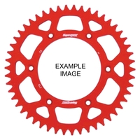 Red Rear Sprocket Lightweight Alloy - Standard Gearing 48 Tooth Red