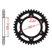 SPROCKET REAR MTX ZERO Alloy MX 251 48T #520 BLK