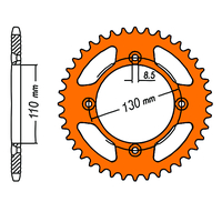 Standard Gearing Rear Sprocket GOLD Alloy 56T