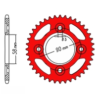 Standard Gearing Rear Sprocket RED Alloy 34T