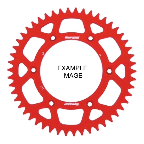 46T 520P Red Supersprox Alloy Rear Sprocket for Honda CRF450R 2002 to 2023