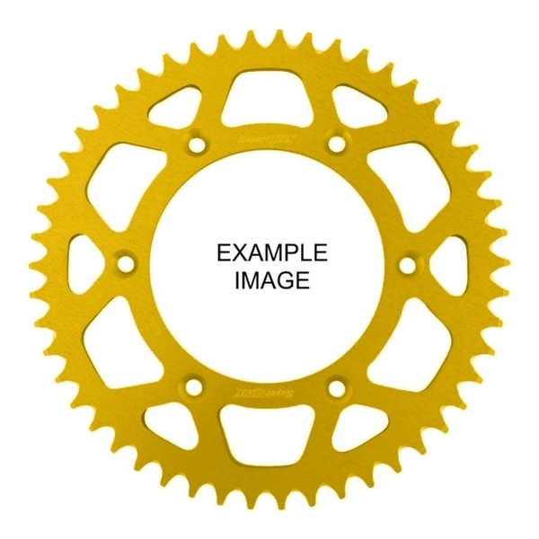 52T 520P Gold Supersprox Alloy Rear Sprocket for Honda CRM250AR 1998 to 1999