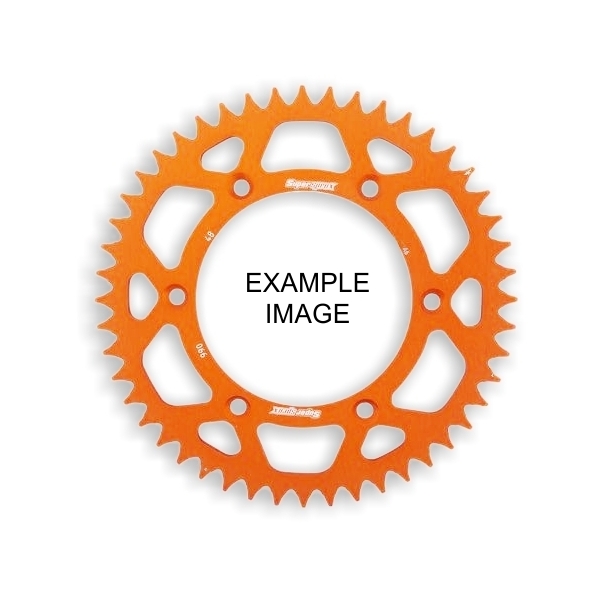 53T 520P OrangeSupersprox Alloy Rear Sprocket for Husaberg TE300 2011 to 2014